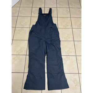 SkiGear Snow Bib Pants Womens 3X Tall Blue Insulated Ski Snowboard Overalls